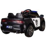 Ramiz Otroški električni avto Police 12V Črna lea | Shoptok.si
