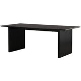 Venture Home Vail pravokutni blagovaonski stol 200 × 100 cm, crni | shoptok.hr