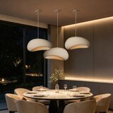 Brilagi Luster na sajli WABI SABI 1xE27/60W/230V &amp;Oslash; 50 cm bela Slike