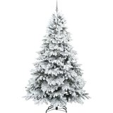 vidaXL Umjetno božićno drvce s stalakom Zelena 240 cm PE i PVC | shoptok.hr