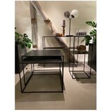 Unique Furniture Crni metalni stolići za kavu u setu 2 kom 65x65 cm Pebble – | shoptok.hr