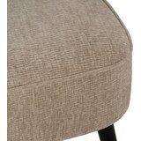 Ixia Bež fotelj iz šenilje Glam – | Shoptok.si