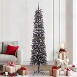 vidaXL Umjetno božićno drvce s stalakom Zelena 58 x 58 x 210 cm | shoptok.hr