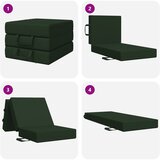 SOFA na razvlačenje 75 x 63 x 45 cm Tamnozelena | shoptok.hr