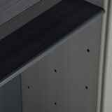  Vrtni ormarić za otpad sivo-crni 68 x 40 x 85 cm PP | shoptok.hr