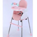 Stolica za hranjenje baby line C006 Roze