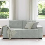  Dvosjed svijetlosivi 180x77x82 cm baršun | shoptok.hr