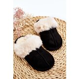 Boto Children's Slippers with Fur Black Befana | ePonuda.com