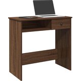  Radni stol boja smeđeg hrast 80x40x75 cm od konstruiranog drvo | shoptok.hr