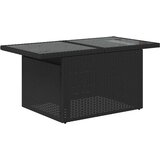  6-dijelni set vrtnih sofa s jastucima crni od poliratana bagrem | shoptok.hr