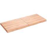 Stolna ploča svjetlosmeđa 120x50x(2-6) cm obrađena hrastovina | shoptok.hr