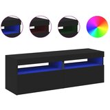 vidaXL TV ormarići s LED svjetlima 2 kom crni 60 x 35 x 40 cm | shoptok.hr