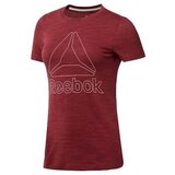 Reebok Majice s kratkimi rokavi EL Marble Logo Tee Bordo | Shoptok.si