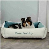 Trixie Pet’s home krevet za pse krem-petrolej 80x60cm Cene