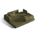 Cosmopolitan Design Zelena baršunasti sklopiva sofa 206 cm Kemi – | shoptok.hr
