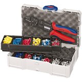 Knipex klešta za izolovane i neizolovane kablove u tanos mini-systainer® plastičnoj kutiji sa standardnim kablovskim konektorima (97 90 26) | ePonuda.com