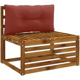  Jastučić za leđa PUTTEN 100% poliester Crvena 70 x 40 x 10 cm Slike