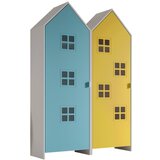 Vipack Žuta /svijetlo plava dječja garderoba 115x171,5 cm CASAMI BRUGES – Cijene
