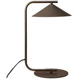 Smeđa metalna stolna lampa (visina 42 cm) Nocte –