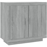 Maison Chic Komoda - Predalnik siva sonoma 80x40x75 cm konstruiran les, (21717983) | Shoptok.si