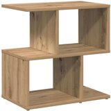 vidaXL Nočna omarica 2 kosa artisan hrast 50x30x51,5 cm inženirski les | Shoptok.si