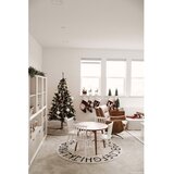 Lorena Canals Krem periv/ručno rađen pamučan dječji tepih ø150 cm ABC Natural Black – | shoptok.hr