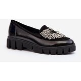 Laura Messi Polished Women's Moccasins 2785 Black | shoptok.hr