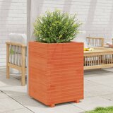 vidaXL Vrtna sadilica voštano smeđe boje 50x50x72 5 cm od borovine | shoptok.hr