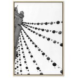  Slika - Joyful Festival (1 Part) Vertical 40x60 U prirodnom drvenom okviru | shoptok.hr