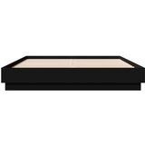  Okvir za krevet crni 150x200 cm konstruirano drvo | shoptok.hr