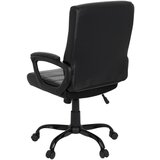 MID.YOU Pisarniški Stol Ergosmooth Big, Črna | Shoptok.si