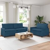  Set sofe 2 pcs Plava Baršun | Eponuda.com