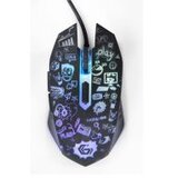  Miš GEMBIRD 6-button optical LED mouse, black, MUS-6B-GRAFIX-01, optical, USB | Eponuda.ba