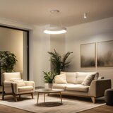  Brilagi - LED prigušiva luster na sajli FALCON II LED/99W/230V prečnik 60 cm bela + daljinski upravljač | Eponuda.com