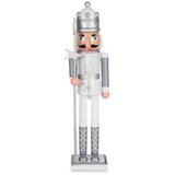  Ukrasna figura Drobilica za Orahe Bijela Srebrna Plastika 13 2 x 59 5 x 11 5 cm (4 kom.) | shoptok.hr