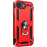 AVIZAR Antišok etui za iPhone 17e z vrtljivim magnetnim obročem, Rdeča, (5000274346) | Shoptok.si