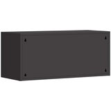 Ormar za zid u garaži Crna 80 x 33 x 35 cm Čelik s prahom | shoptok.hr