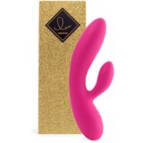 Feelztoys rabbit vibrator - Lea, ružičasti (svjetlucavi) Cijene