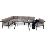  Kutni set u sivoj/taupe boji Miami | shoptok.hr