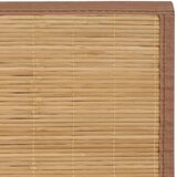  Tepih od bambusa 160 x 230 cm smeđi | Shoptok.si