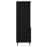  Highboard Crni hrast 40 x 36 x 110 cm Konstruirano drvo | shoptok.hr