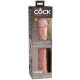 King Cock Elite Sexy Shop Kvalitetni Silikonski Dildo 30cm 11 Inch 2Density Silicone Cock