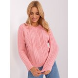 Wool Fashion Italia Sweater-AT-SW-2346-2.99P-Light Pink | Shoptok.si