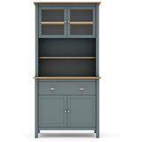 Marckeric Zelena/natur vitrina od borovine 90x180,5 cm Misti - Cijene