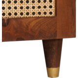 vidaXL Klubske mizice Rjava 80 x 50 x 40 cm Bambus in trdna mango les | Shoptok.si