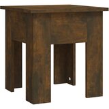  Stolić za kavu boja dimljenog hrasta 40 x 40 x 42 cm od iverice | shoptok.hr