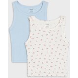 Sinsay Majice Na Naramenice S Udio Viskoze 2 pack | shoptok.hr
