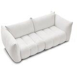 Bobochic Paris Bela sedežna garnitura iz tkanine bouclé 234 cm Azra – | Shoptok.si
