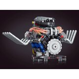  Tehnički blokovi Izradite MOTOR na baterije Svjetlo i kretanje 665 dijelova ZA5812 | shoptok.hr