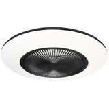  LED prigušiva plafonska lampa sa ventilatorom ARIA LED/38W/230V crna/bela +daljinski upravljač | Eponuda.com